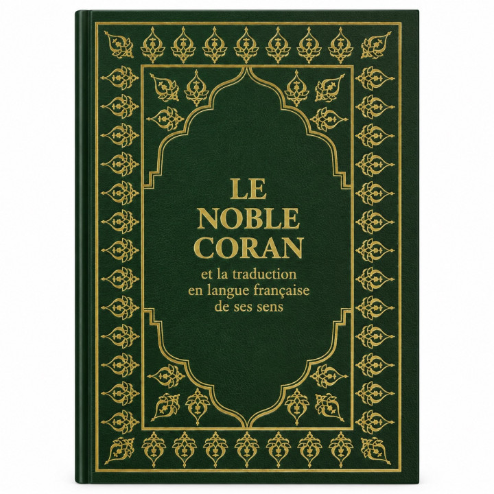 Le Noble Coran (poche) 13 x 17 cm - vert