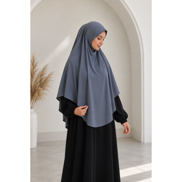 Khimar en jersey 1783 - anthracite