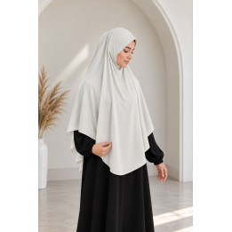 Khimar en jersey 1783 - blanc cassé