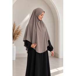 Khimar en jersey 1783 - taupe
