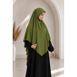 Khimar en jersey 1783 - kaki