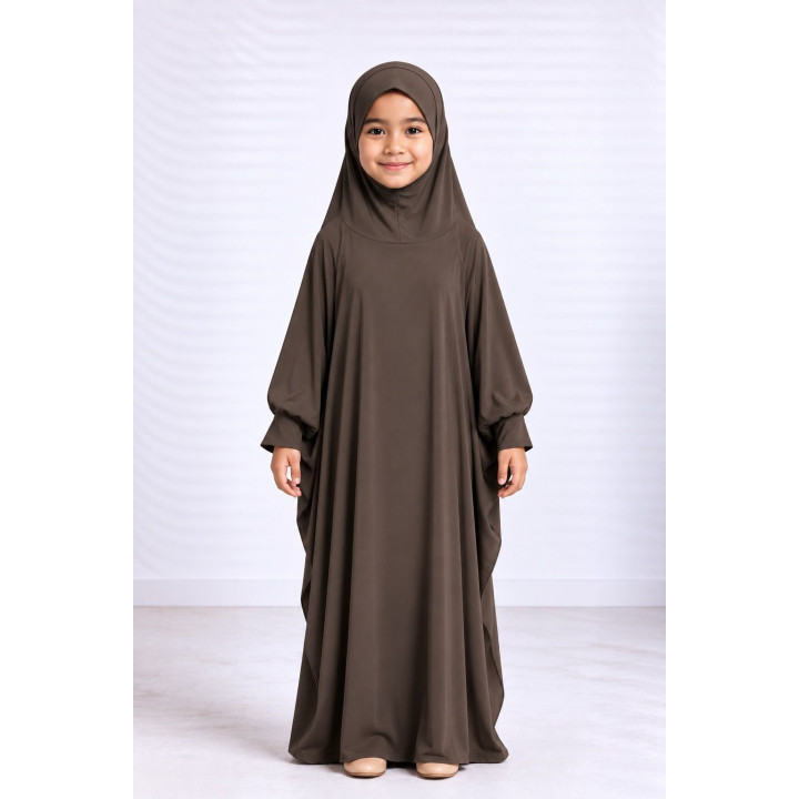 Robe de prière enfant 1177 marron