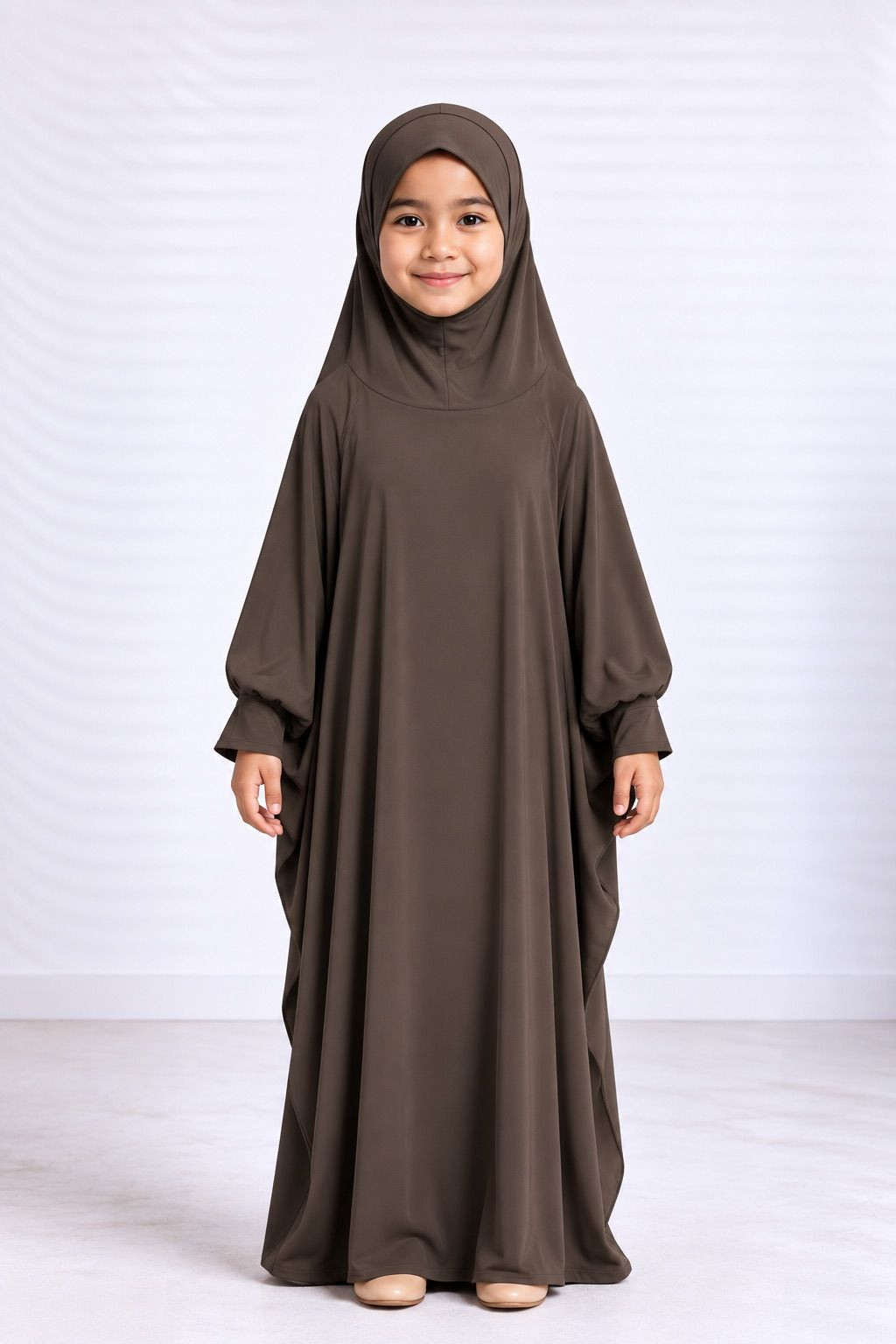 Robe de prière enfant 1177 marron