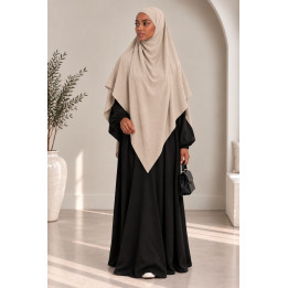 Khimar en jazz 334 - beige