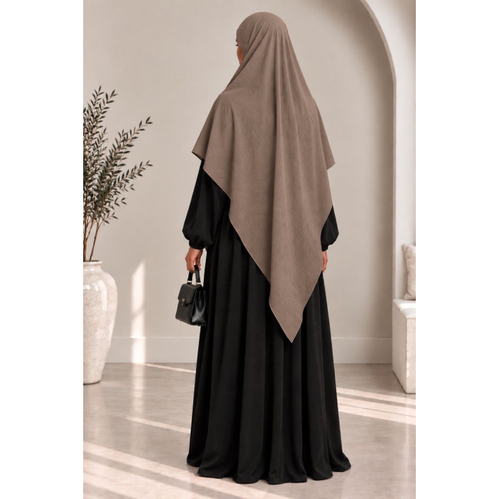 Khimar en jazz 334 - taupe