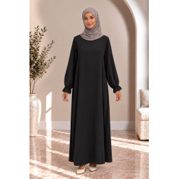 Abaya simple 390 - noir