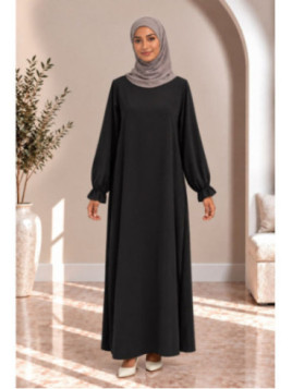 Abaya simple 390 - noir