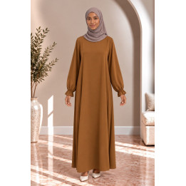 Abaya simple 390 - camel