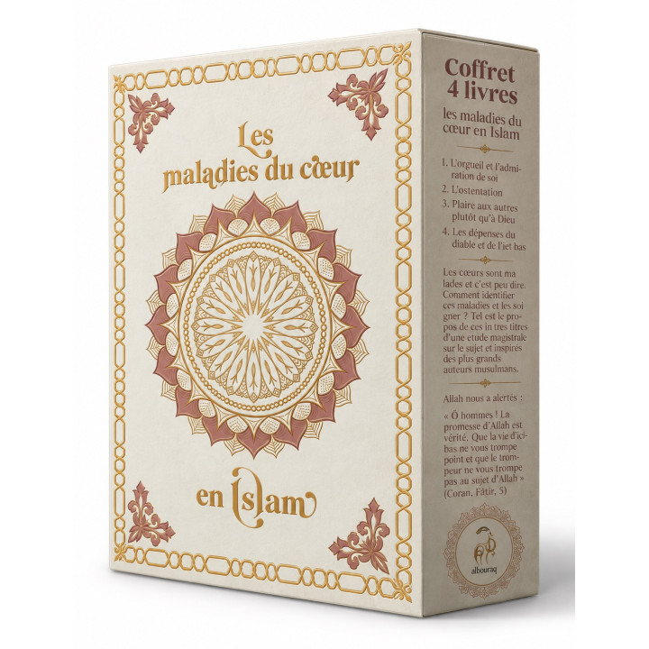 Coffret 4 livres : Les maladies du cœur en islam (blanc) - Lyess Chacal - Oryms