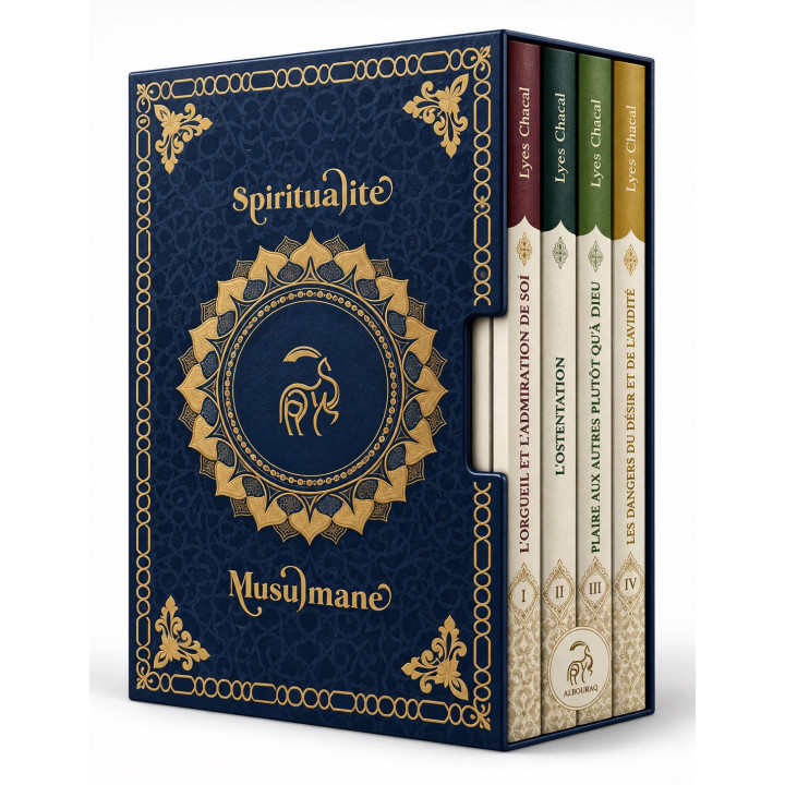 Coffret 4 livres : Les maladies du cœur en islam (bleu) - Lyess Chacal - Oryms
