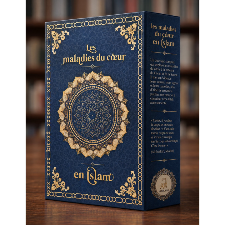 Coffret 4 livres : Les maladies du cœur en islam (bleu) - Lyess Chacal - Oryms