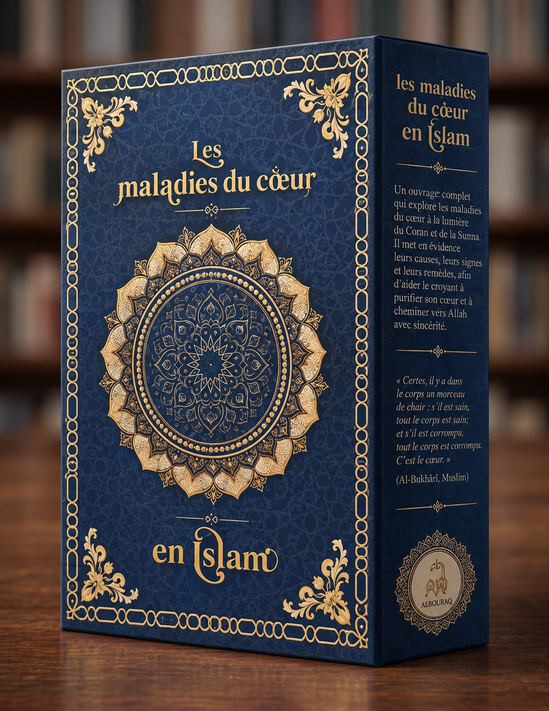 Coffret 4 livres : Les maladies du cœur en islam (bleu) - Lyess Chacal - Oryms