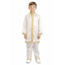 Jabador enfant 3 pièces - Tenue de circoncision enfant - Doré
