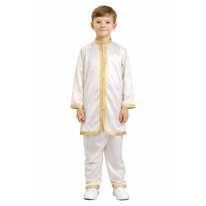 Jabador enfant 3 pièces - Tenue de circoncision enfant - Doré