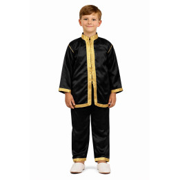 Jabador enfant 3 pièces - Tenue de circoncision enfant - Noir