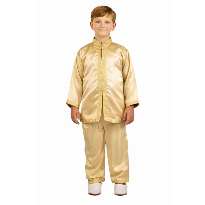 Jabador enfant 3 pièces - Tenue de circoncision enfant - Jaune
