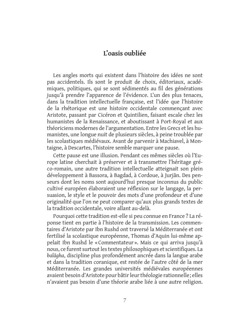 Balagha : les maîtres oubliés de la rhétorique arabe - Gunther Levrard - Héritage