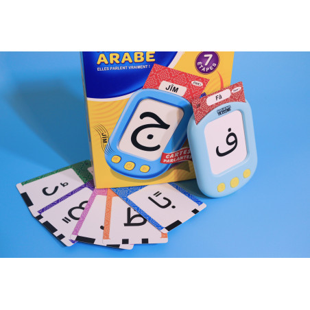 Cartes flash parlantes alphabet arabe pour enfants - Sana