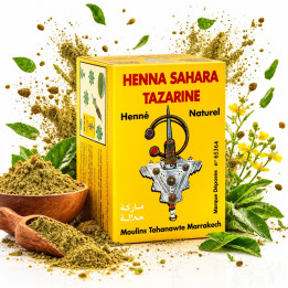 Henné pour peau et cheveux | 100% Naturel | Sahara Tazarine