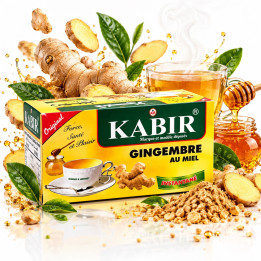 Tisane gingembre au miel - Kabir