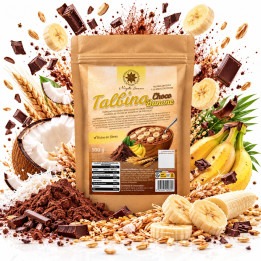 Talbina choco banane - Talbina au chocolat et banane bio 500gr - Nigelle Source