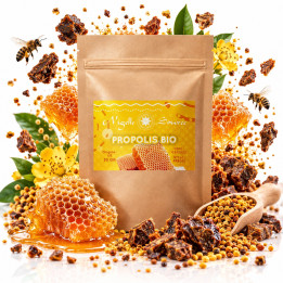 Poudre de propolis bio en pot de 30 g, Nigelle Source