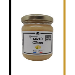 Pot de miel et citron 250 g, Bee Miel