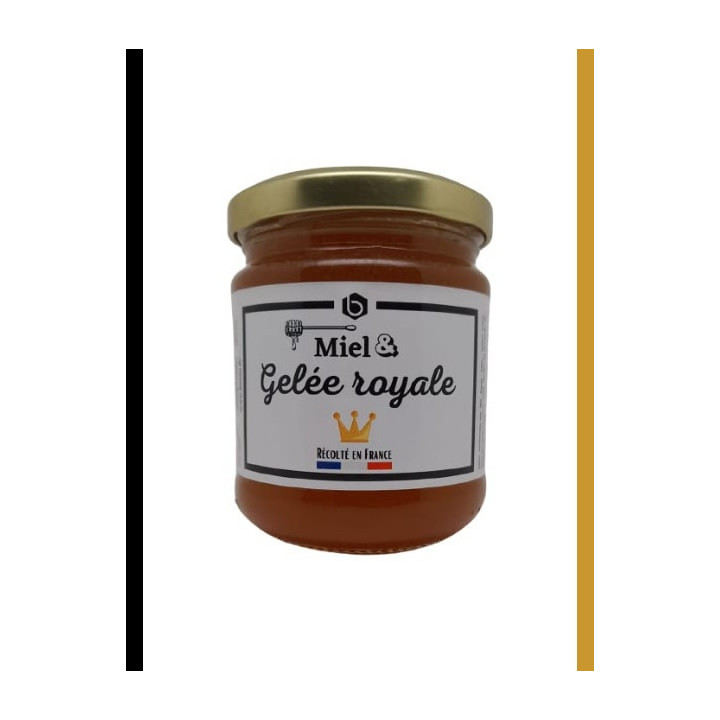 Pot de miel et gelée royale 250 g, Bee Miel