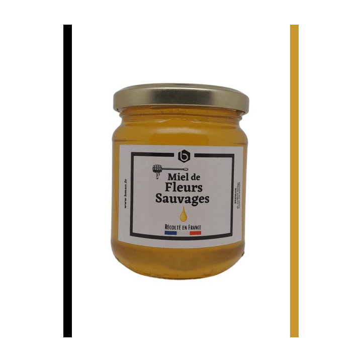Pot de miel de fleurs sauvages 250 g, Bee Miel