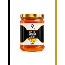 Pot de miel de jujubier du Maroc 250 g, Assali