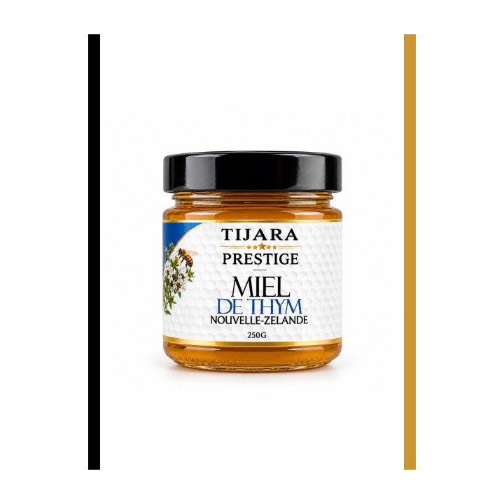 Pot de miel de thym de Nouvelle-Zélande, Tijara Prestige