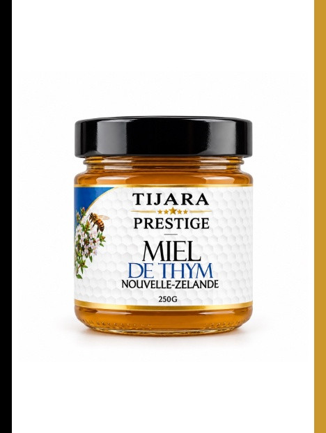 Pot de miel de thym de Nouvelle-Zélande, Tijara Prestige
