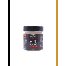 Pot de miel blanc du Kirghizistan 250 g, Tijara Prestige