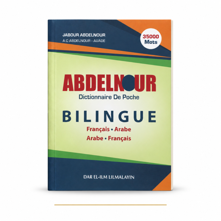 Dictionnaire Abdelnour bilingue 35 000 mots – Poche