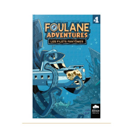 Couverture de Foulane Adventures Tome 1 : Les filets fantômes – BDouin