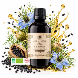 Flacon d’huile de nigelle d’Égypte Nigelle Source 100 ml