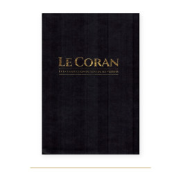 Couverture du Coran Tawbah grand format avec traduction française des sens