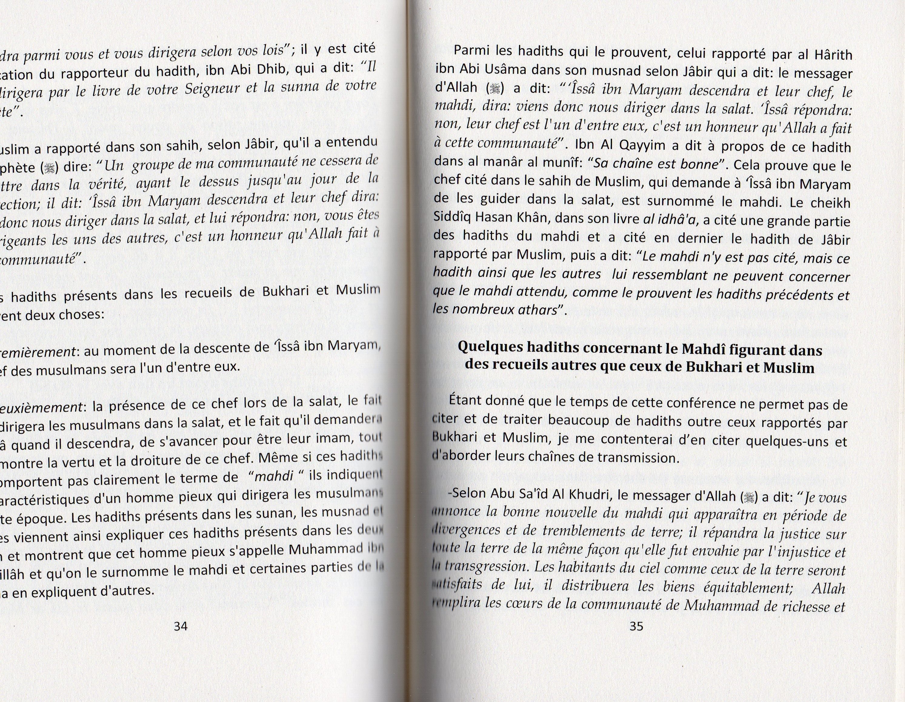 Le mahdi attendu