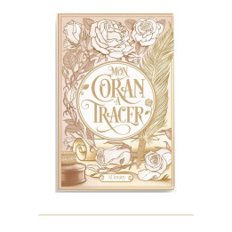 Photo de Mon Coran à tracer beige, Couverture dorée, Al Imam