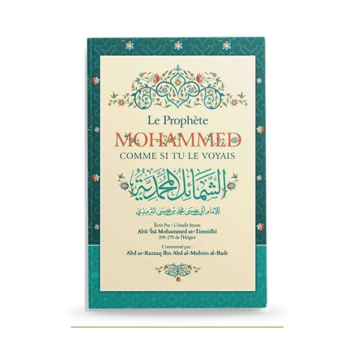 Le Prophète comme si tu le voyais — At-Tirmidhi — couverture du livre