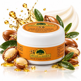 Crème à l'huile d'argan | Bienfaits pour la peau | 100% naturelle