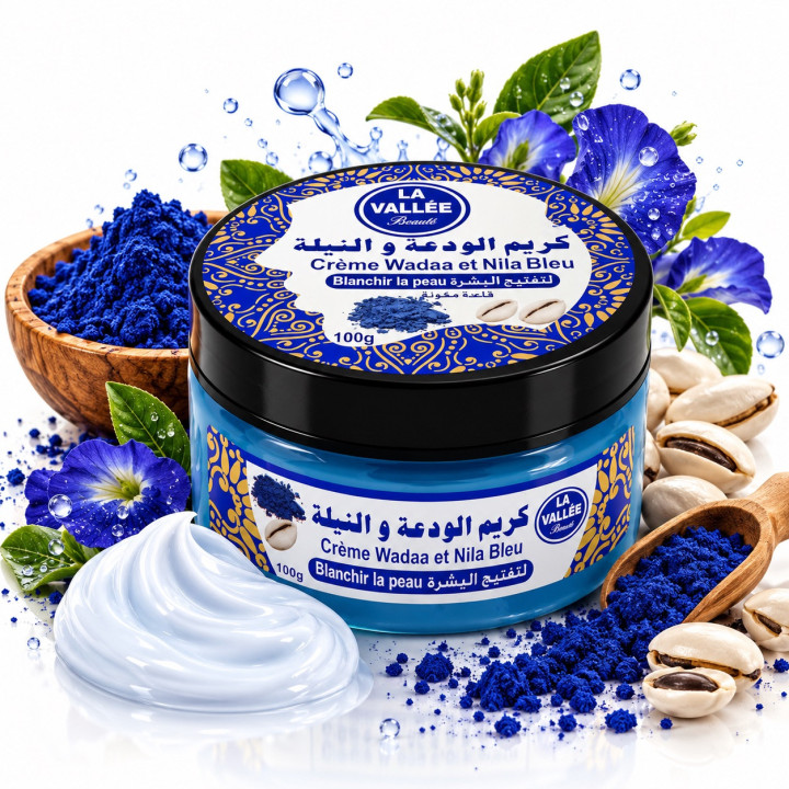Crème à la poudre de nila 100 g | Visage et corps