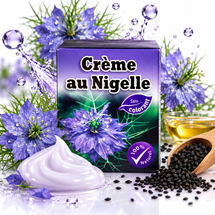 Crème à la nigelle visage et corps | Soin naturel