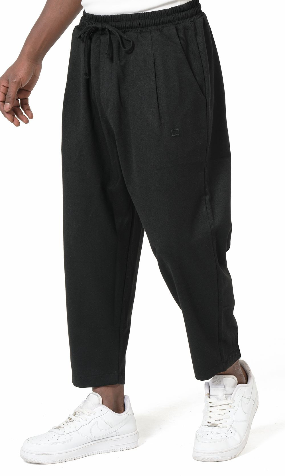 Sarouel Classik Flanel QTS1034 - noir - Qabail