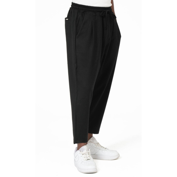 Sarouel Classik Flanel QTS1034 - noir - Qabail