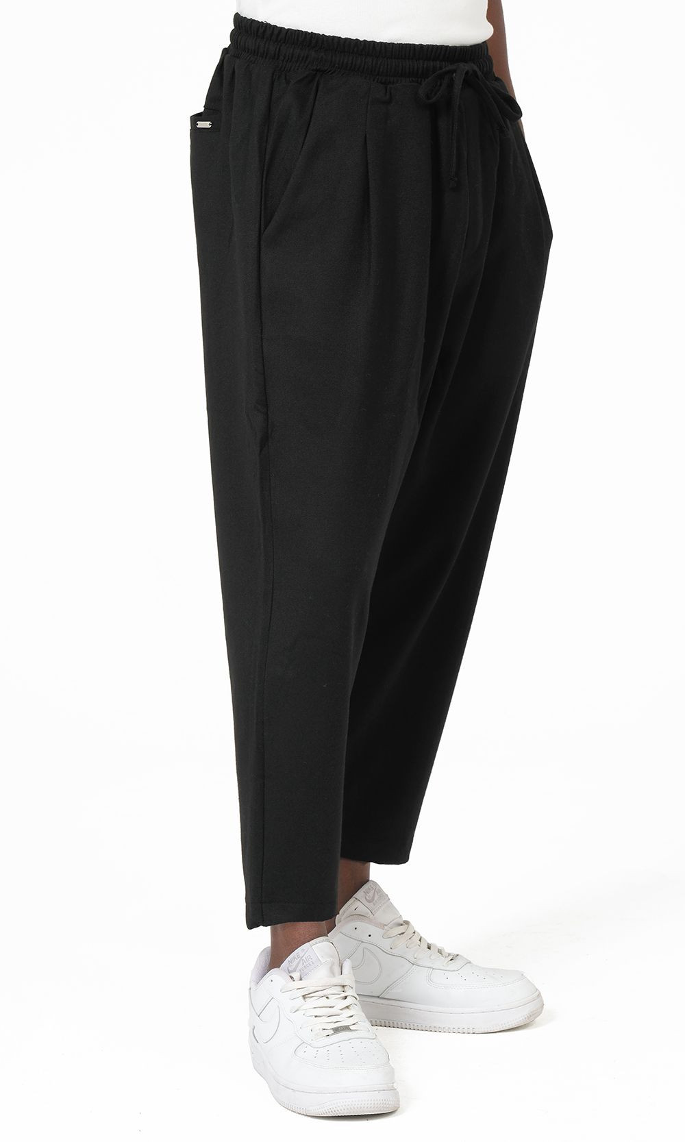 Sarouel Classik Flanel QTS1034 - noir - Qabail