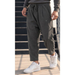 Sarouel Classik Flanel QTS1034 - anthracite - Qabail