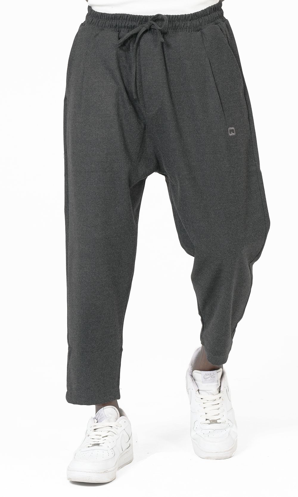 Sarouel Classik Flanel QTS1034 - anthracite - Qabail