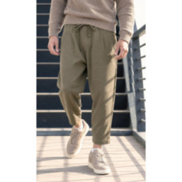 Sarouel Classik Flanel QTS1034 - kaki - Qabail