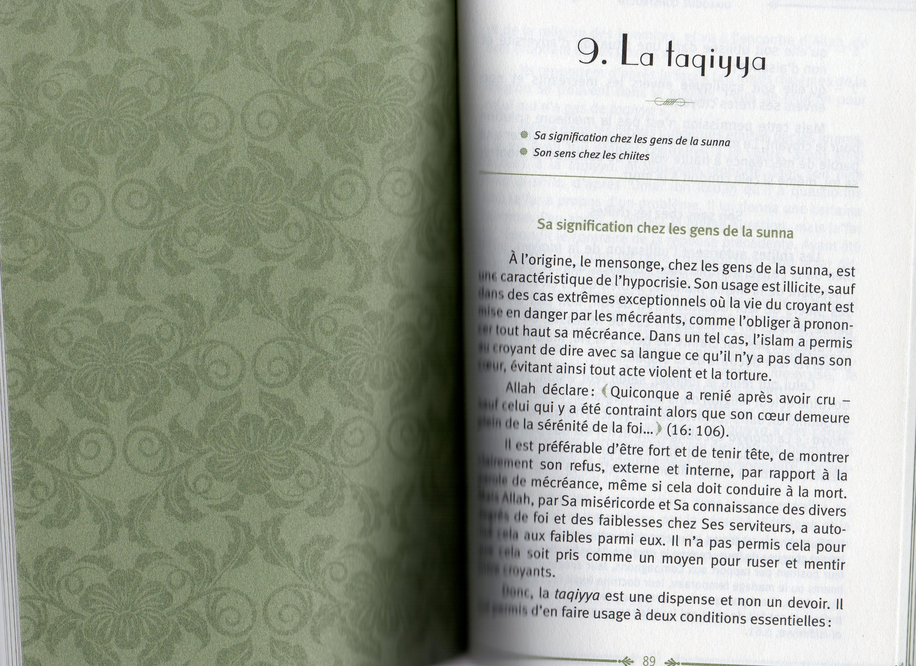 Dialogue constructif entre sunnites & chiites